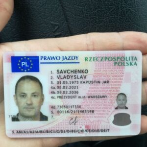 Buy Polish driving license