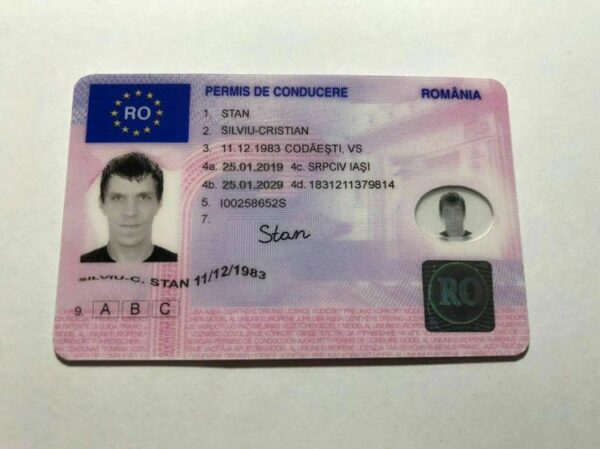 Buy Romanian Driver's license