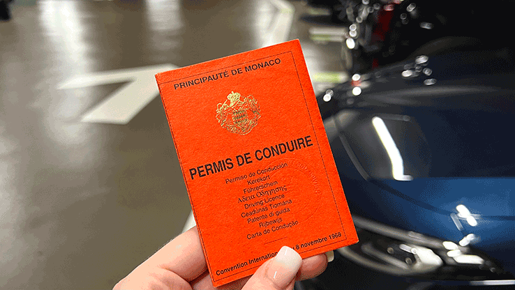 Buy Monaco Drivers License